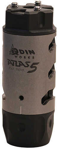 Odin Works Atlas 5 Muzzle Brake 223REM/556NATO 1/2-28 Threaded Stainless Steel MB-ATLAS-5