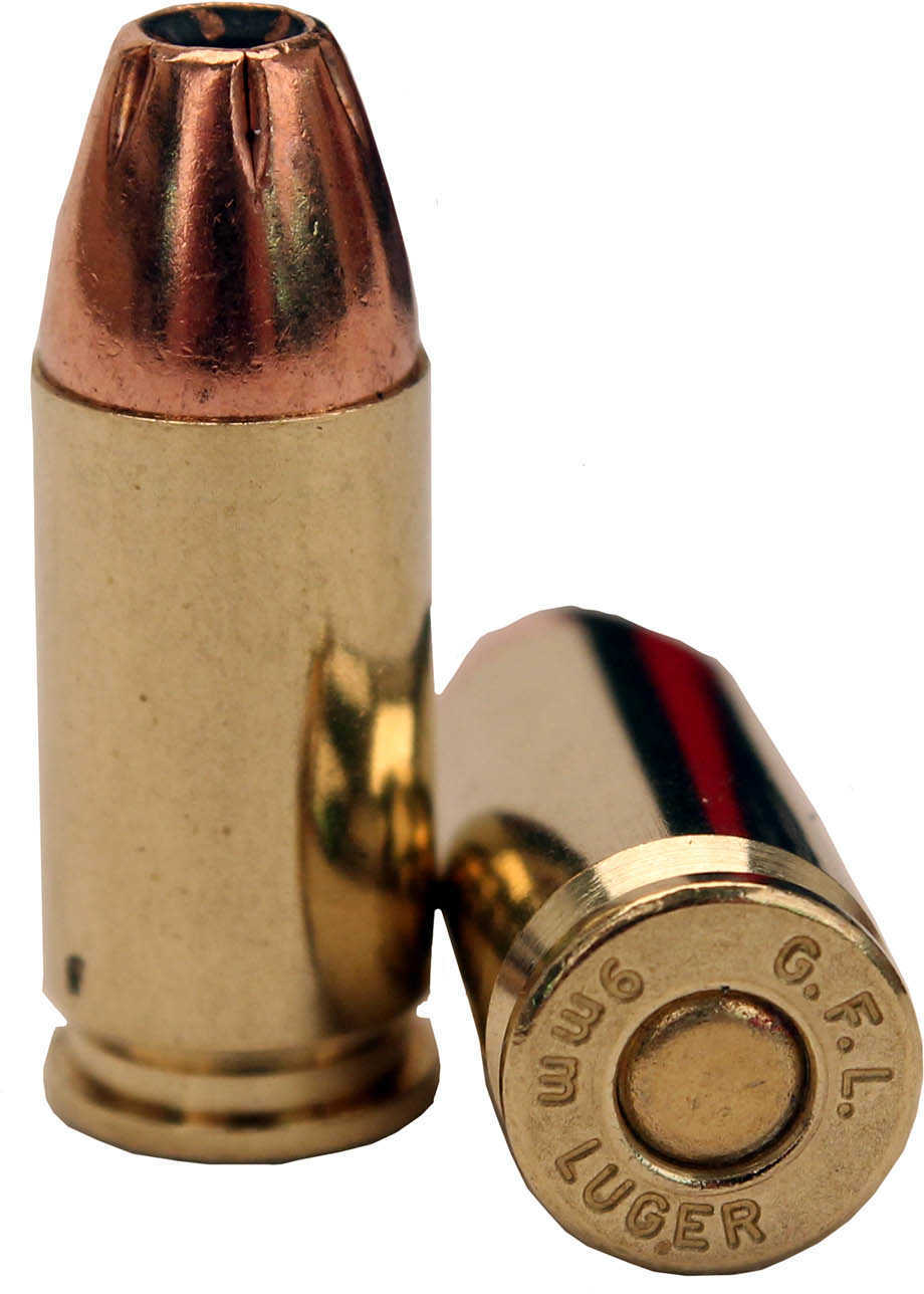 9mm Luger 124 Grain Hollow Point 50 Rounds Fiocchi Ammunition