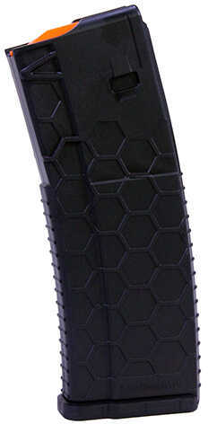 Sentry Hexmag Series 2 AR-15/M4/M16 Rifle Magazine Black With Orange Follower .223/5.56x45mm 30/Rd