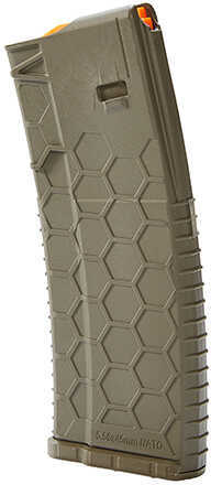 HEXMAG Magazine Series 2 223 Rem 5.56 NATO 10rd 30rd Body OD Green Fits AR Rifles HX1030-AR15S2-ODG