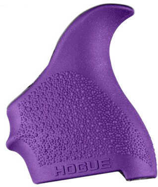 Hogue 18206 HandAll Beavertail Grip Sleeve Fits Glock 42/43 Textured Rubber Purple