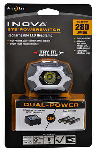 Nite Ize Inova Sts Powerswitch Rechargeable Headlamp