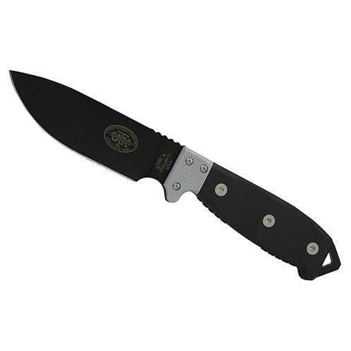 Utica UTKS4 Fixed 4.5 in Black Blade Micarta Handle