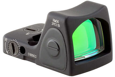 Trijicon RMR Type 2 Adjustable LED Reflex Sight 3.25 MOA Red Dot Reticle 1 Adjustment CR2032 Battery Only