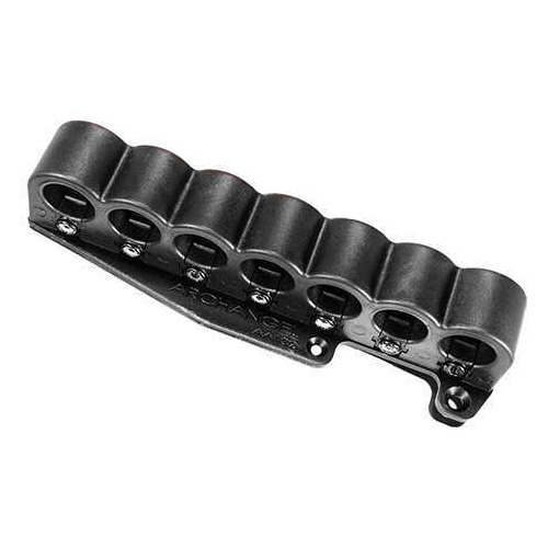 ProMag AA132 Archangel Shell Carrier 20 Gauge Remington 870 Black Polymer with Aluminum Mounting Plate