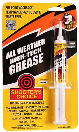 Shooters Choice Firearm Lubricant 10CC Syringe Md: G10CC