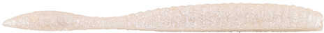 PB MXSCENT FLAT WORM WHT PEARL 3.6"