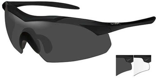 Wiley X 3501 Vapor Smoke Gray/Clear Lens Polycarbonate Matte Black Frame