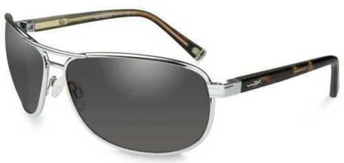 Wiley X ACKLE02 Klein Eye Protection Smoke Gray Lens Silver