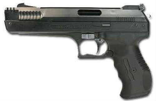 Beeman 2004 Deluxe Air Pistol .177 Pellet Post Front/Adj Rear Syn Grip/Frame Black