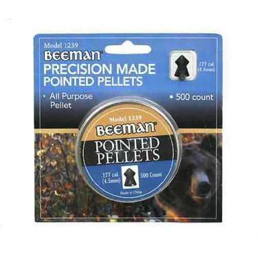 Beeman Pointed Pellets .177 500Rd/Bx