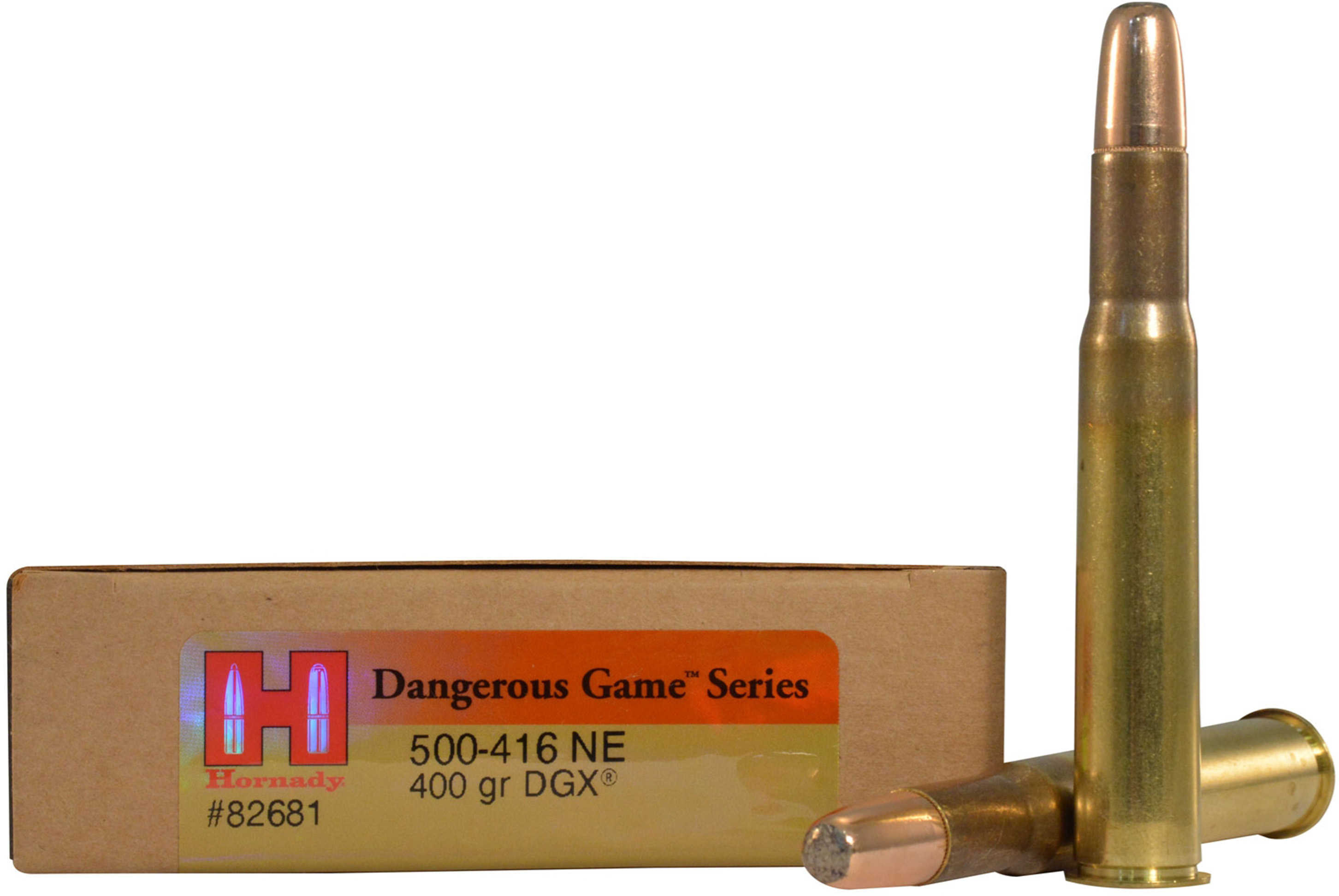 500/.416 Nitro Express 400 Grain DGX 20 Rounds Hornady Ammunition