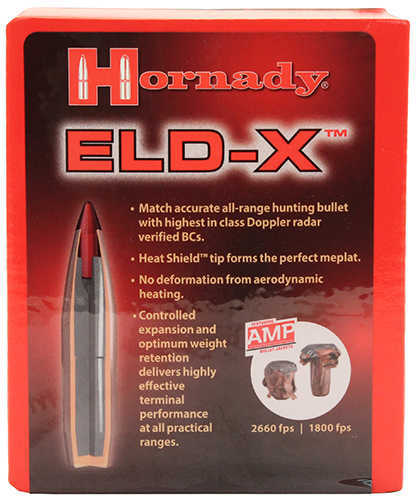 Hornady Bullets .308 200 grain ELD-X 100Bx