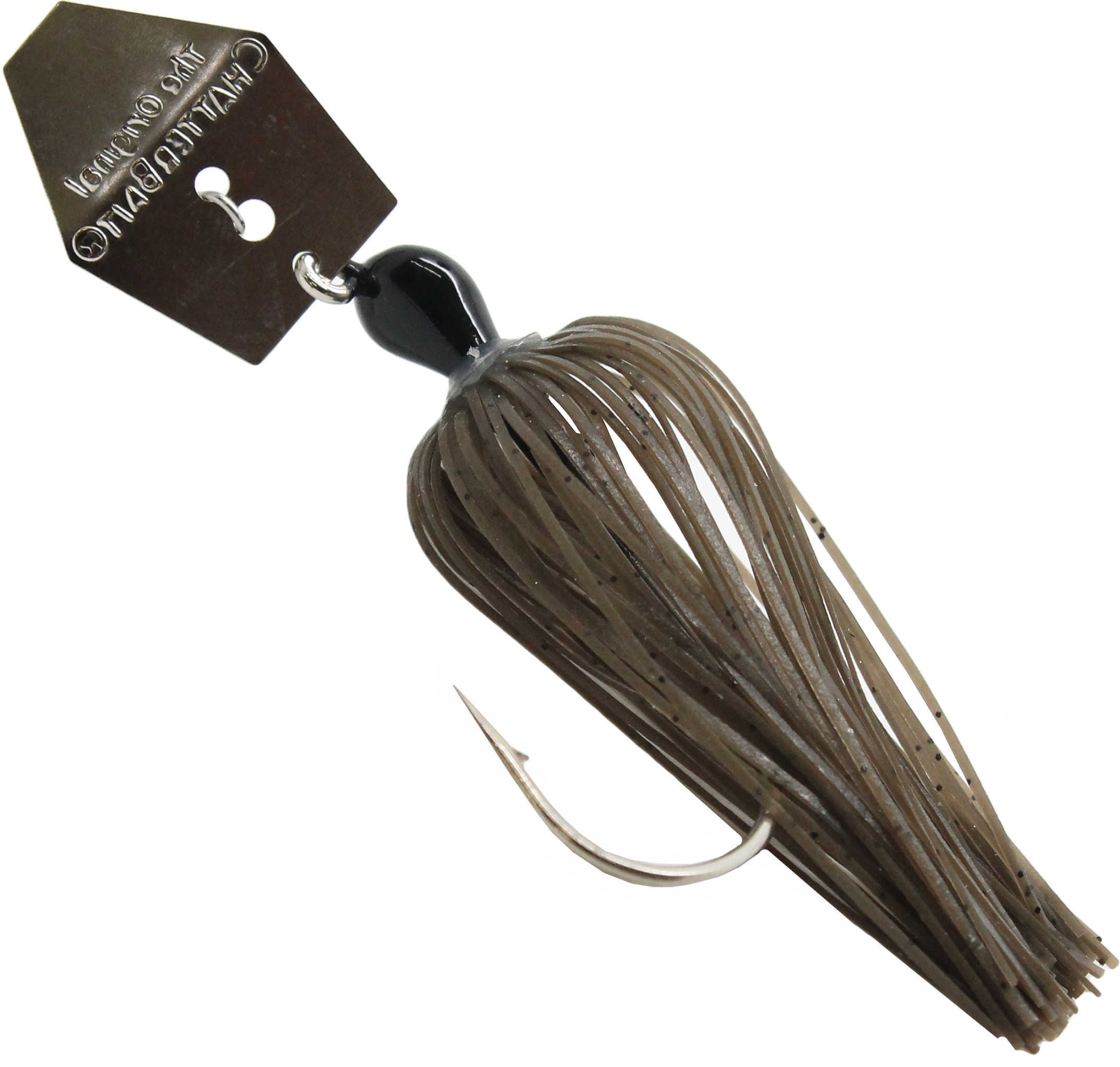 Z-Man Fishing Products Chatter Bait 1/2 Ounce 5/0 Hook Size Green Pumpkin Lure, Md: CB12-20