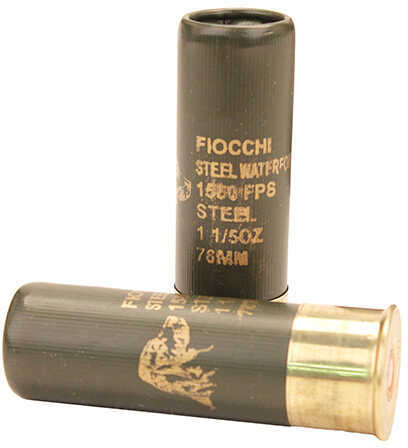 12 Gauge 3" Steel BB  1-1/5 oz 25 Rounds Fiocchi Shotgun Ammunition