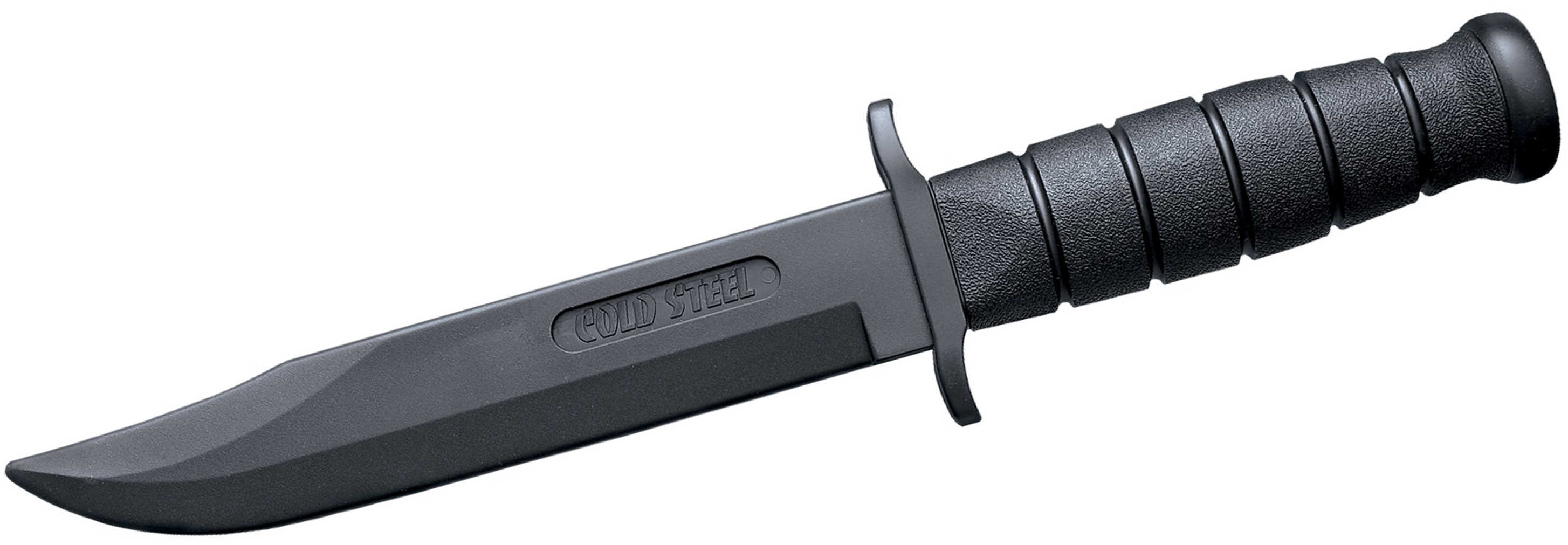 Cold Steel Cs-92R39LSF Rubber Training Leatherneck-Sf Fixed Plain Blade Black Polypropylene Handle