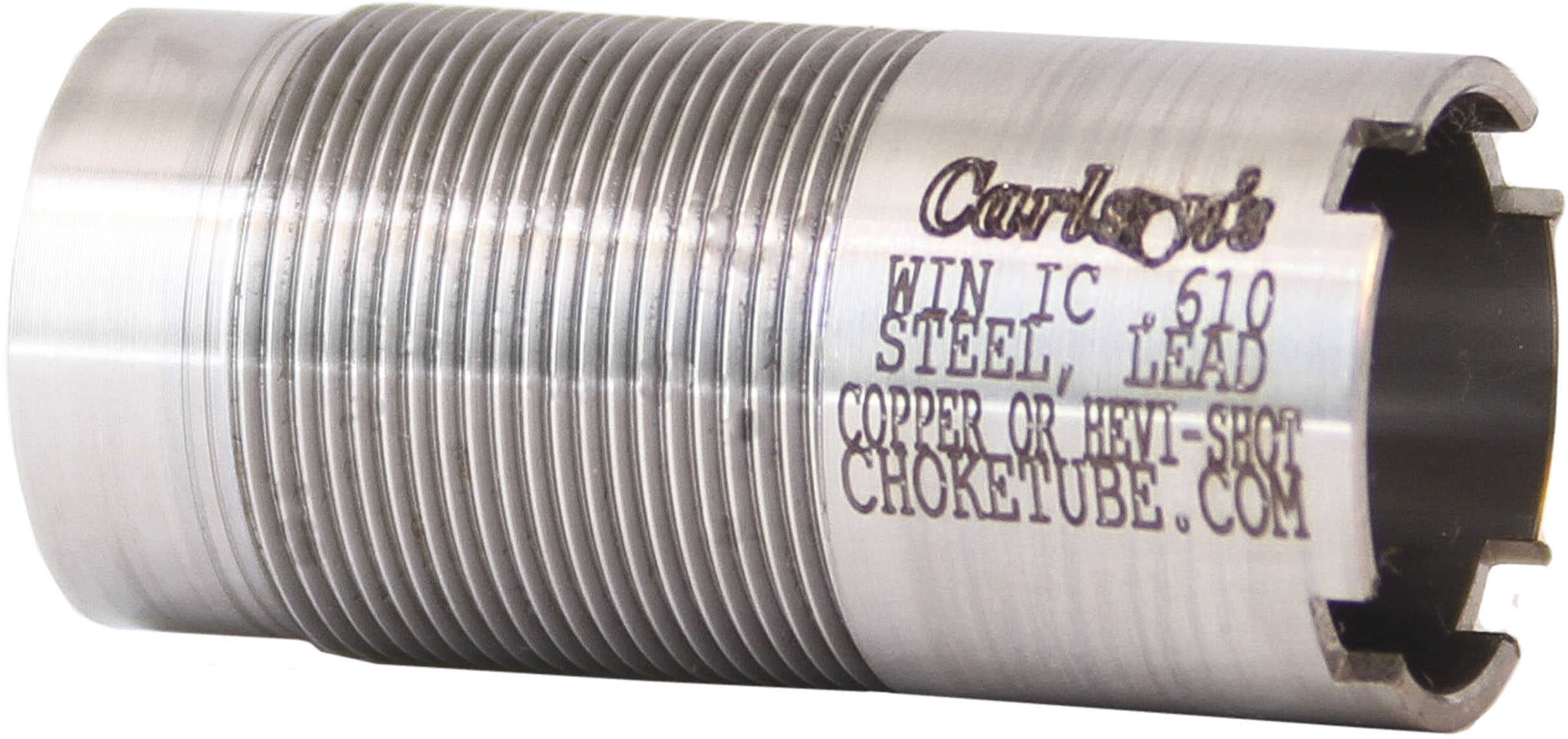Carlson's Choke Tubes 50102 Winchester 20 Gauge Improved Cylinder Flush Stainless Steel