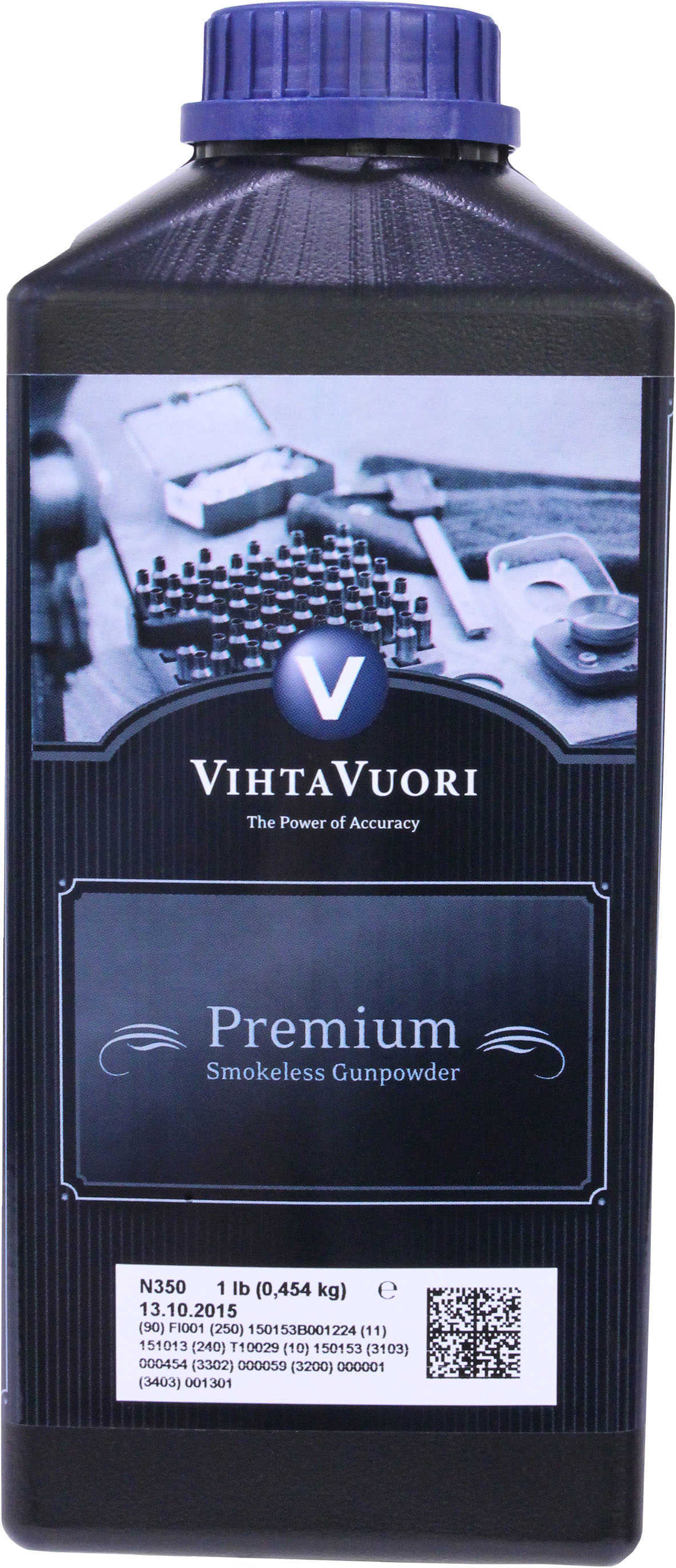 VihtaVuori N350 Smokeless Pistol Powder 1 Lb