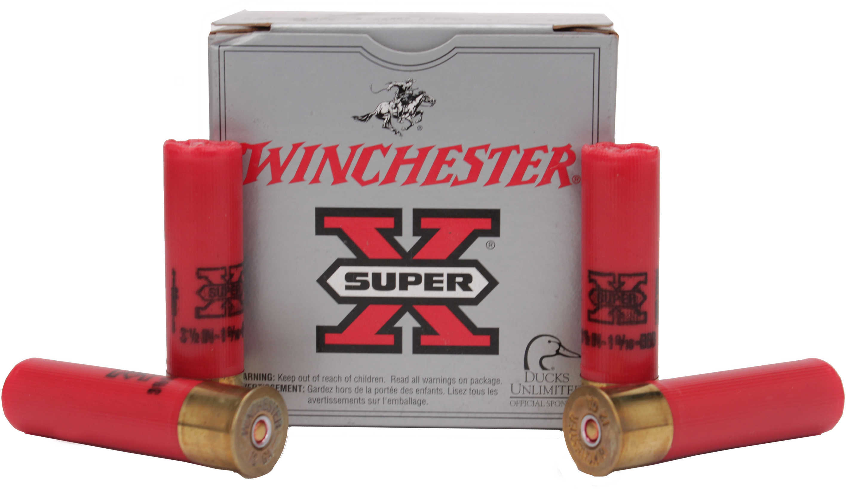 12 Gauge 3-1/2" Steel BBB  1 9/16 oz 25 Rounds Winchester Shotgun Ammunition