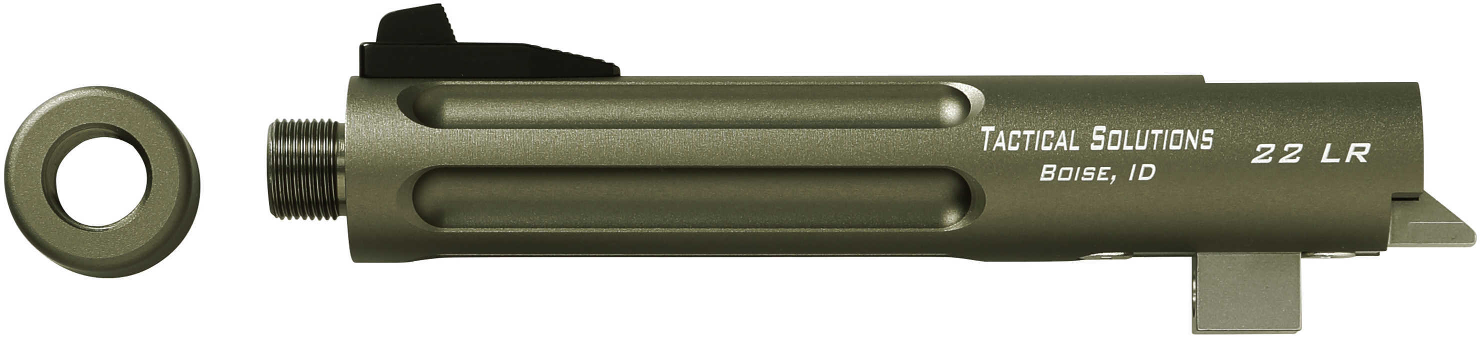 Tactical Solutions TL55TERF04 Trail-Lite 22 Long Rifle 5.5" OD Green