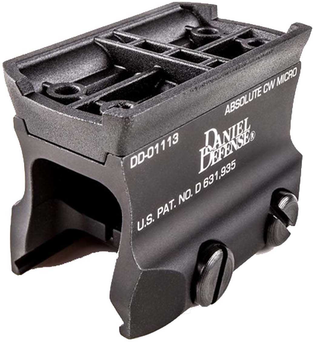 Daniel Defense 03045148025 Micro Mount 1913 Picatinny Rail 6061-T6 Aluminum 1.24" L x .8" W x 1.10" H