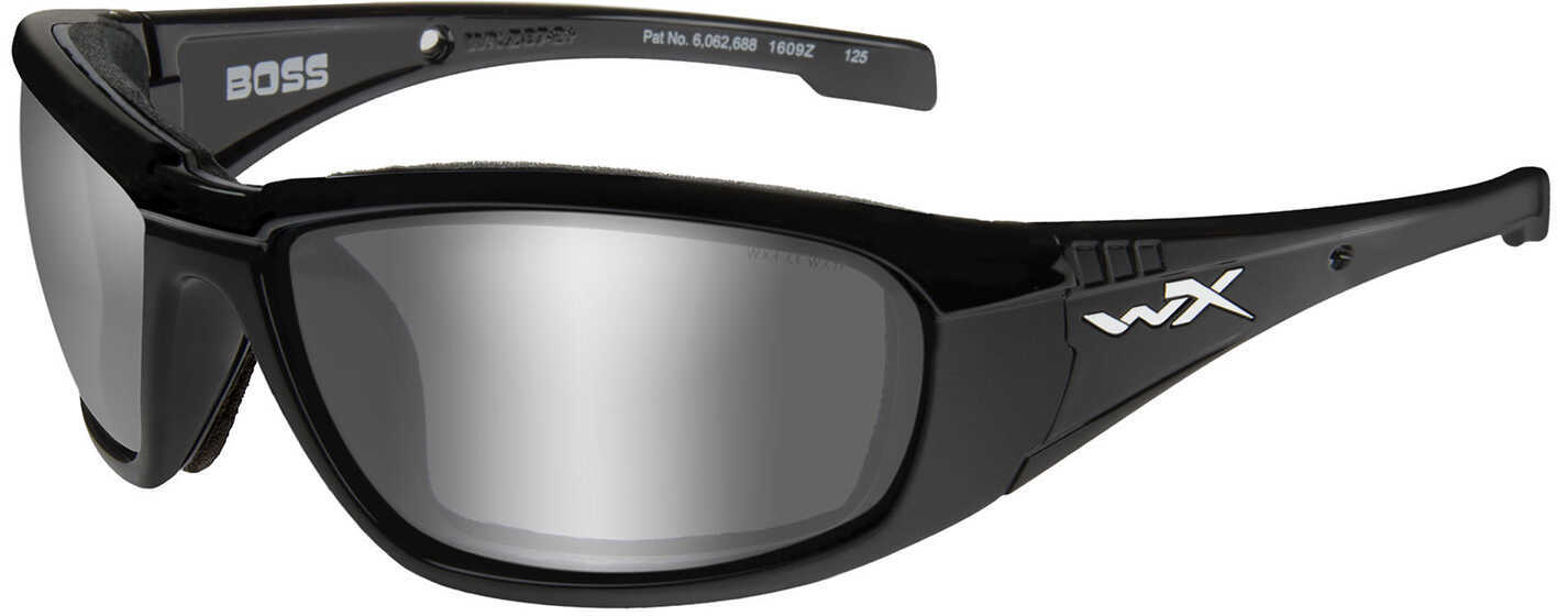 Wiley X Boss Sporting Glasses Black Gloss