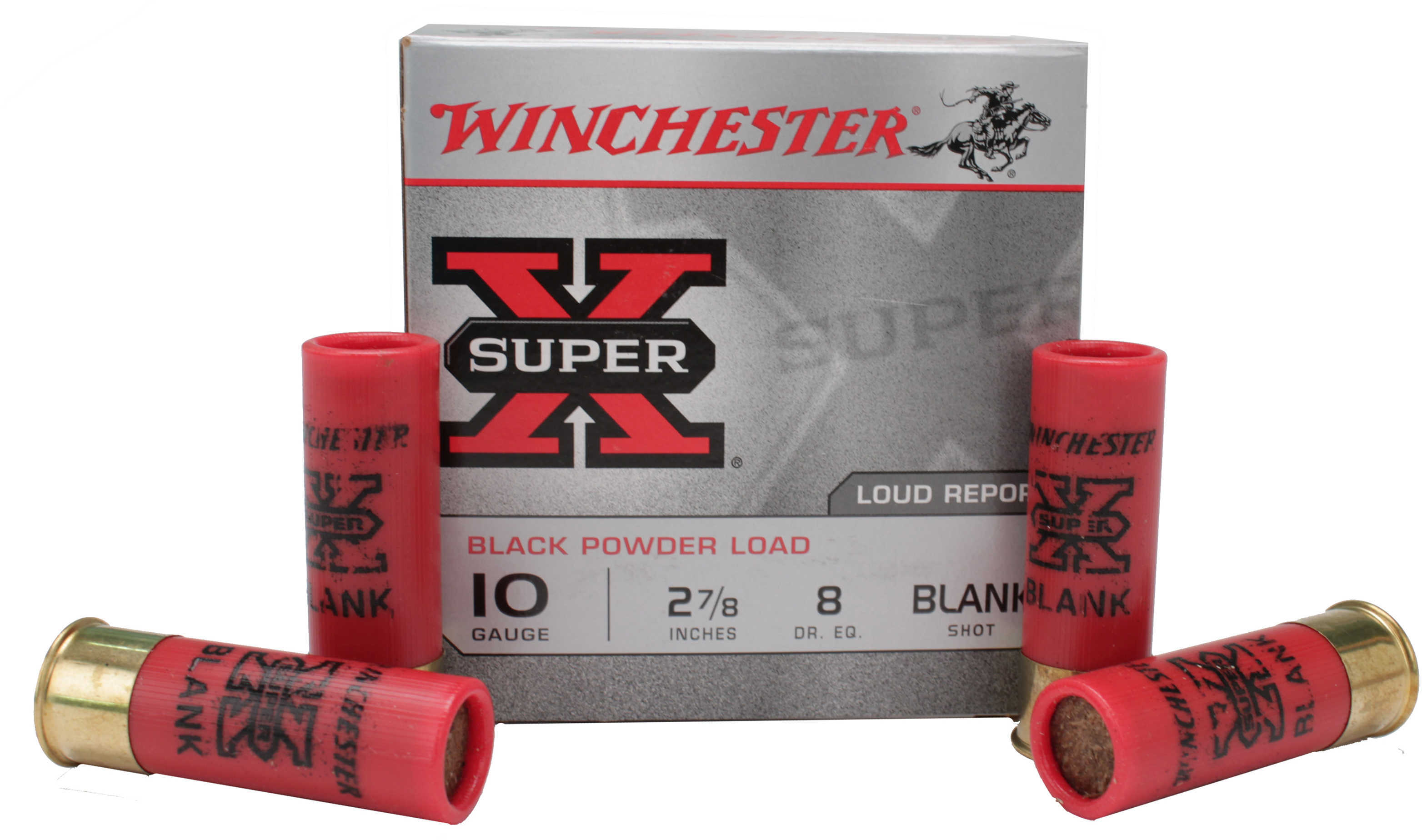 10 Gauge 2 7/8" Blank 25 Rounds Winchester Shotgun Ammunition