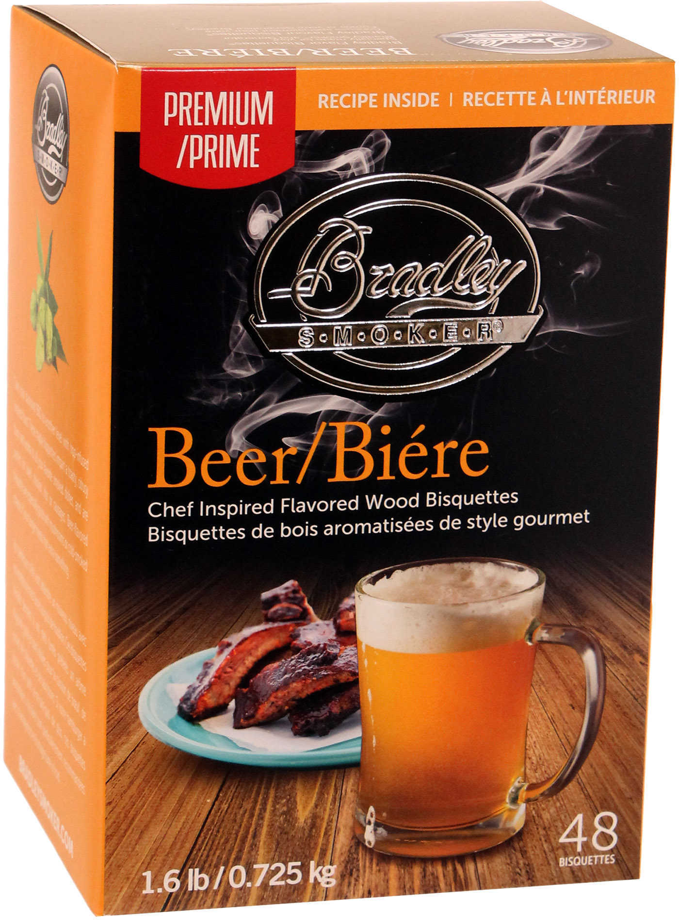 Bradley Smoker Beer Flavor Bisquette - 48 pack