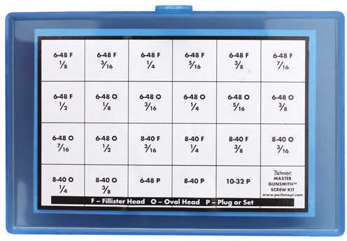 Master Gunsmith Firearm Screw Kit 277 Piece Model: 03054