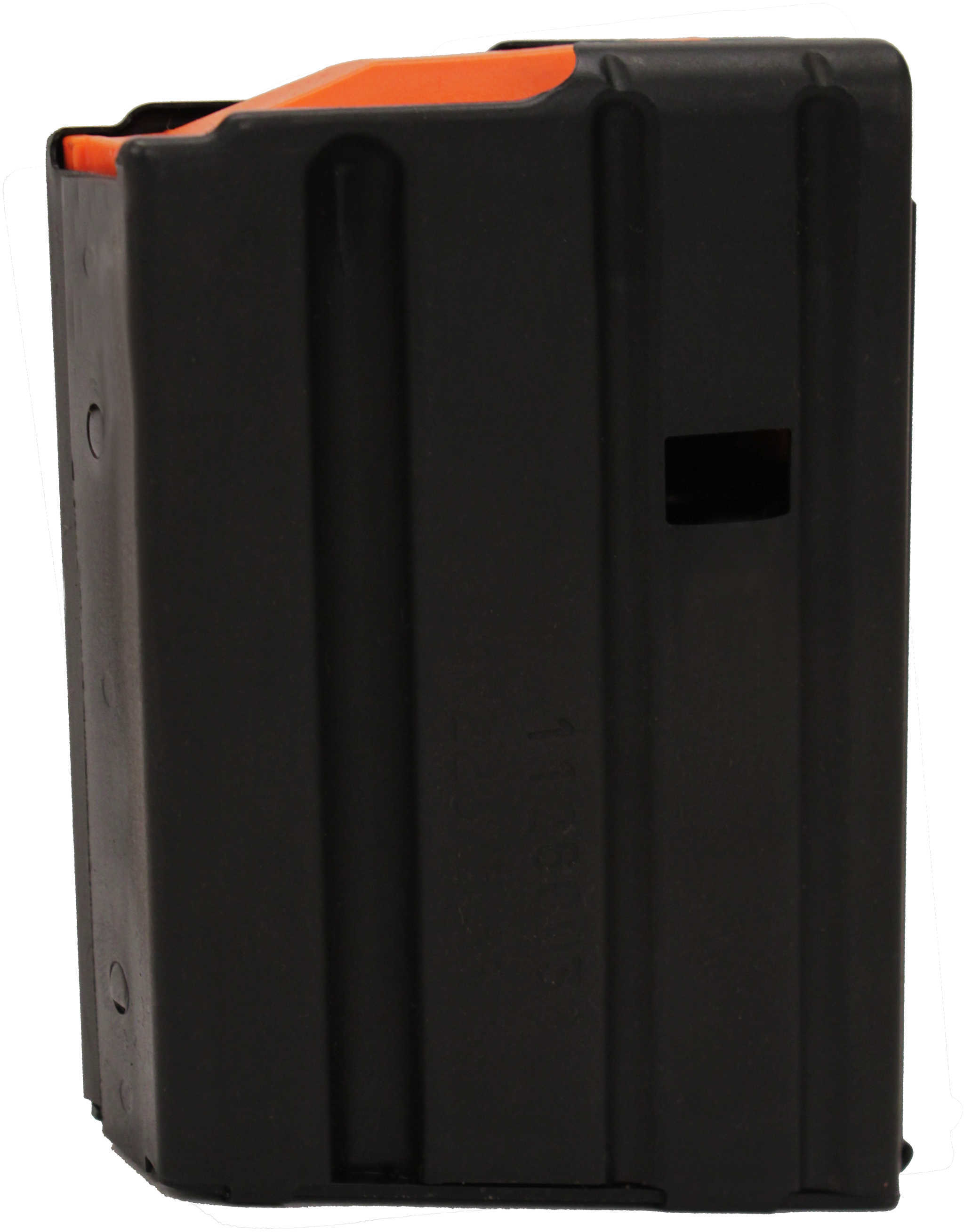 AR 10-Round Black .223 Magazine W/Orange Follower