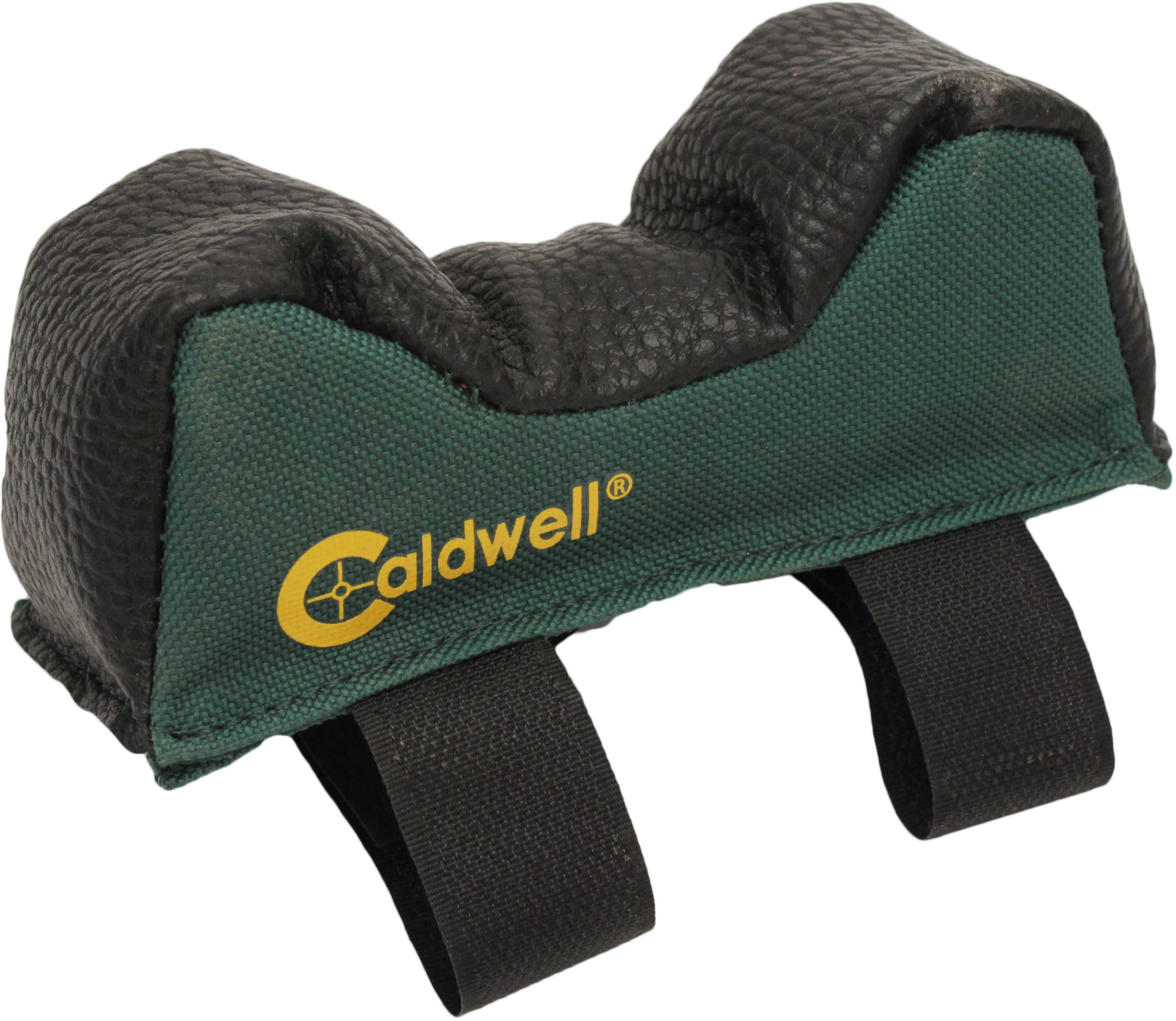 Caldwell Shooting Rest Bag Front Bag Filled Green W/Black Accents 600D Polyester W/Leather Padding