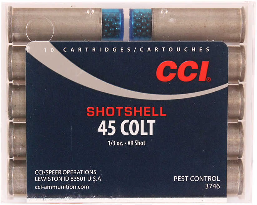CCI 45 COLT SHOTSHELL 9 SHOT 10/BX
