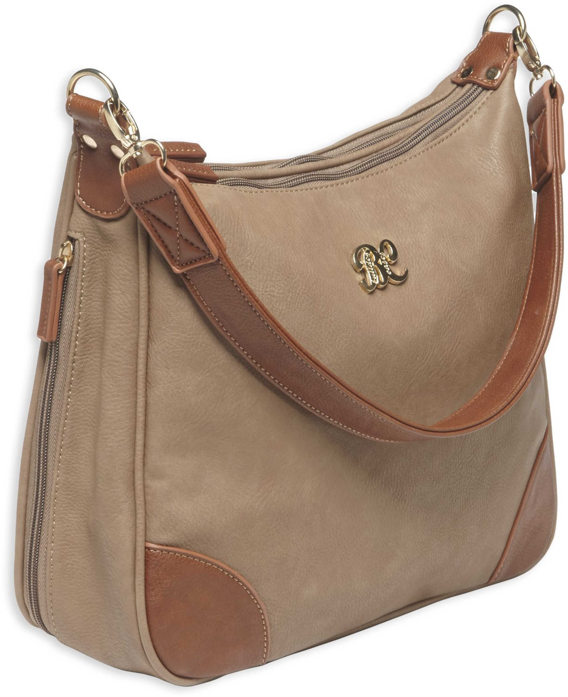 BDOG HOBO PURSE W/HSTR TAUPE/TAN