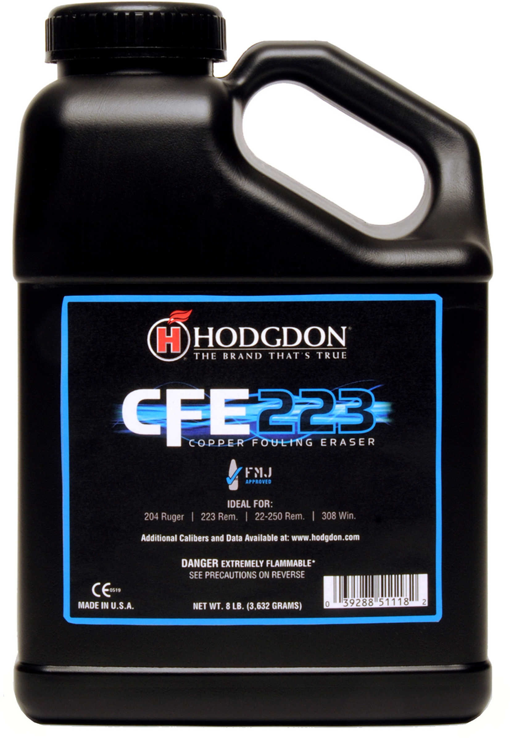 Hodgdon CFE223 Smokeless Powder 8 Lbs