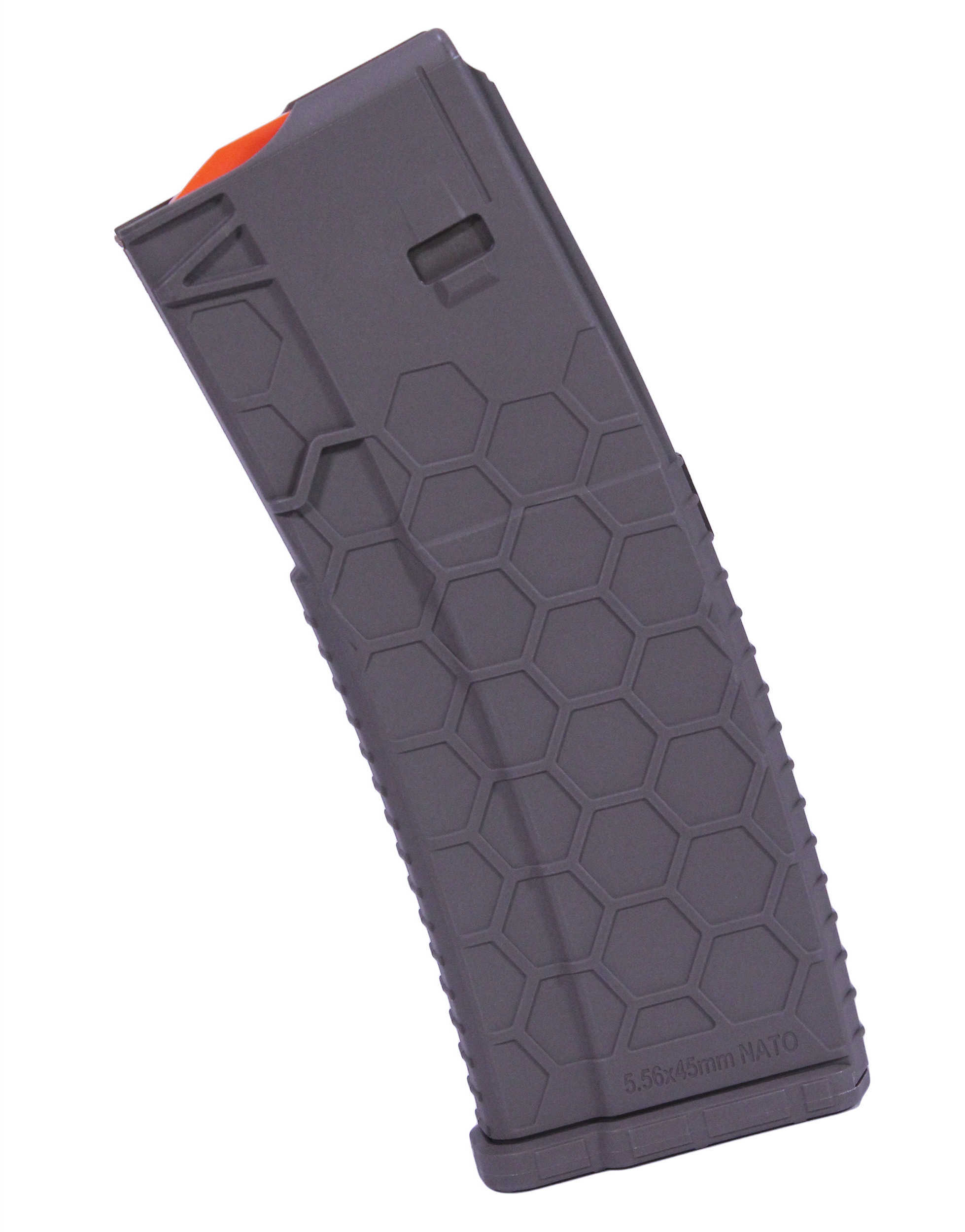 Sentry Hexmag Series 2 AR-15/M4/M16 Rifle Magazine FDE With Orange Follower .223/5.56x45mm 30/Rd