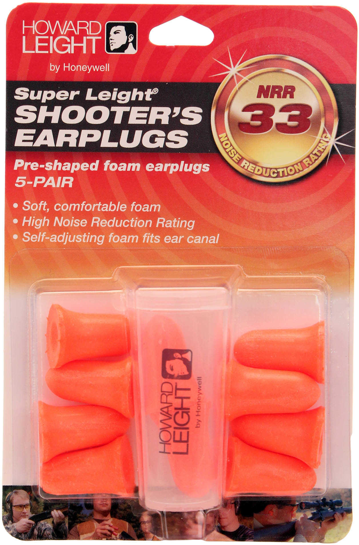 Howard LEIGHT SUPERLEIGHT Disposable Ear Plug 5-Pair Pk.