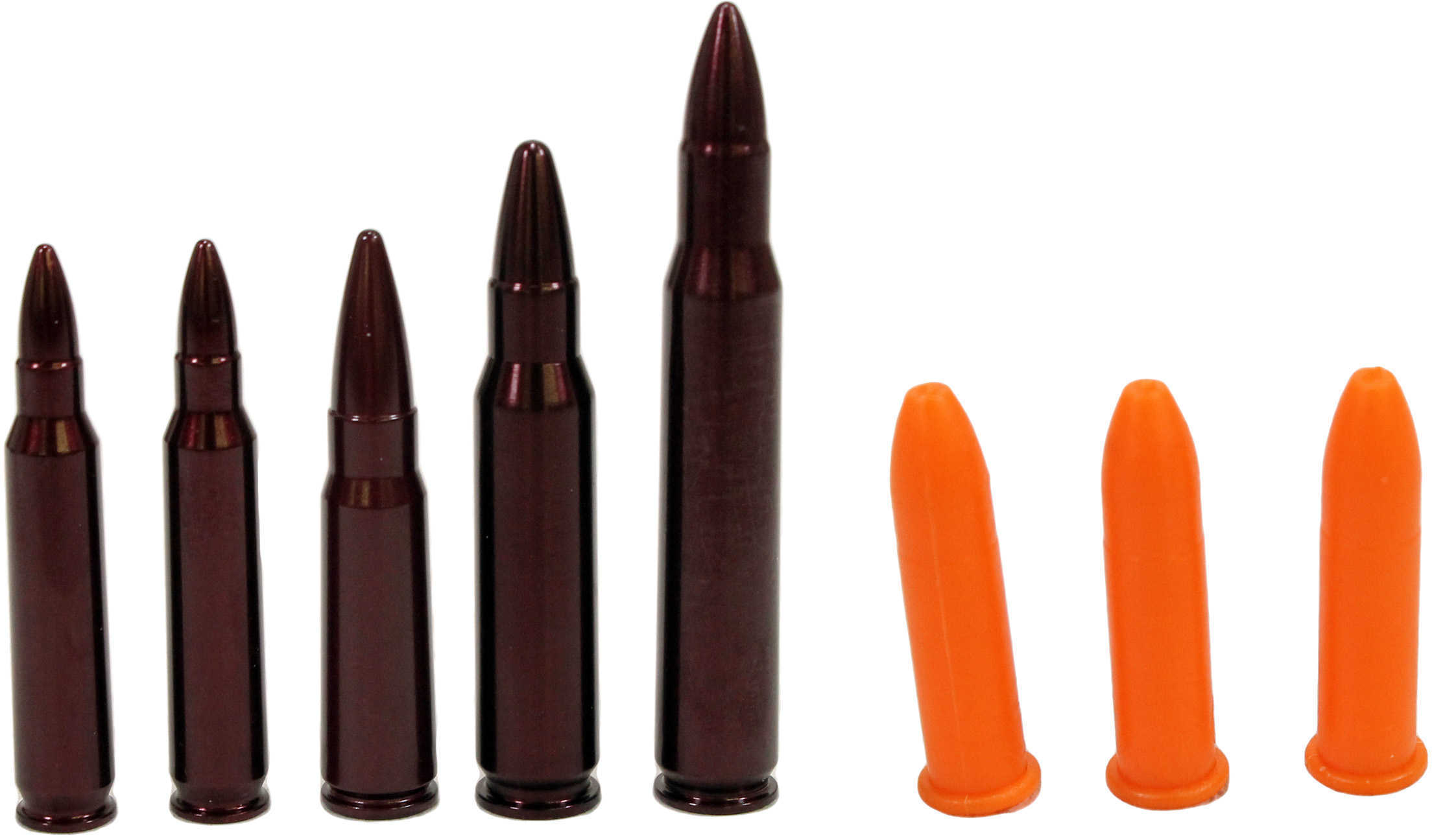 A-Zoom 16195 Snap Caps Top Rifle .22/.223/.308/.30-06/7.62x39 Aluminum 8