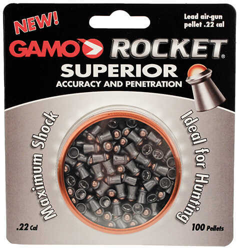 Gamo Rocket Pellets .22 100 pk. Model: 632127554