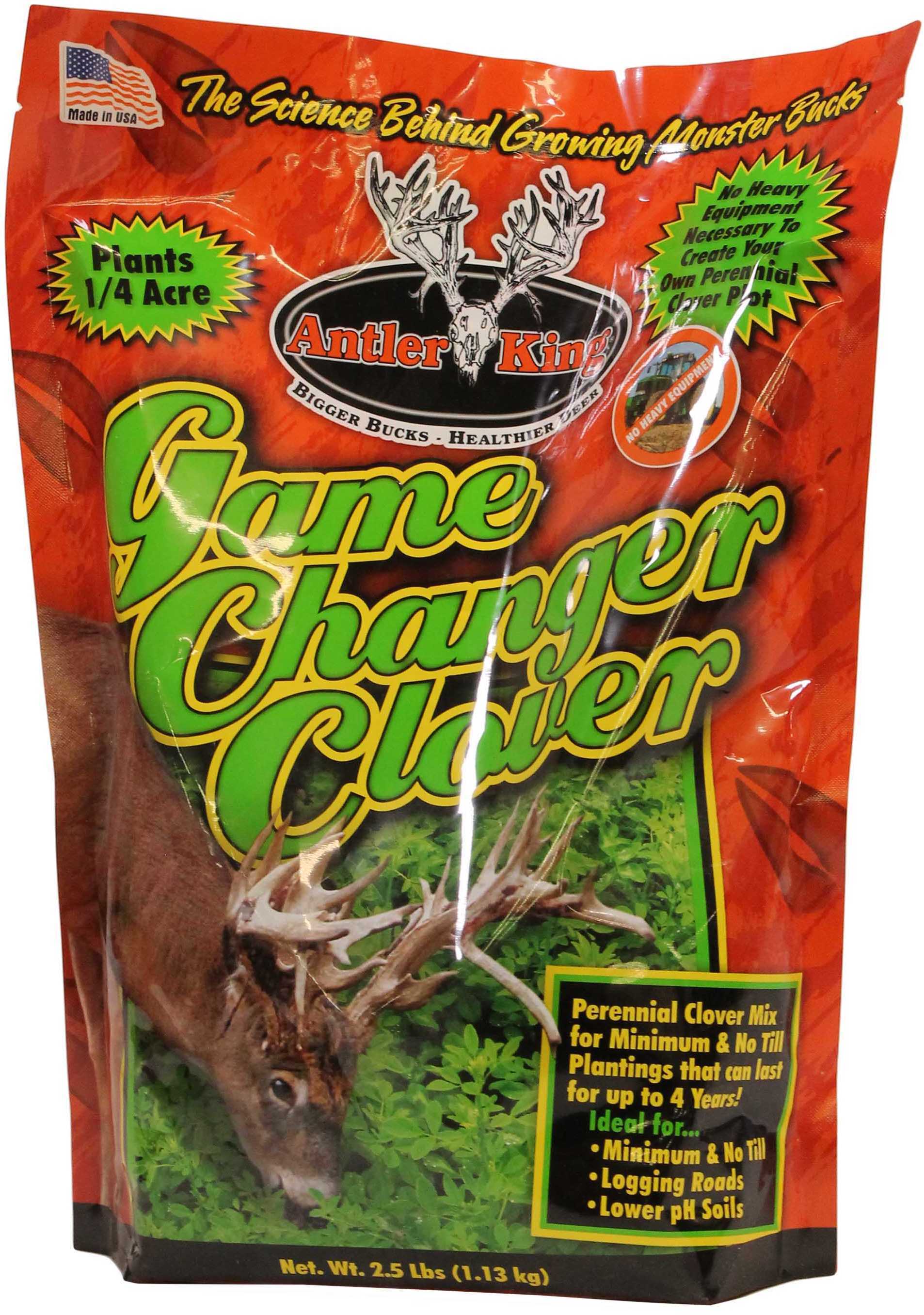 Antler King Game Changer Clover 2.5# PERENIAL 1/4 Acre