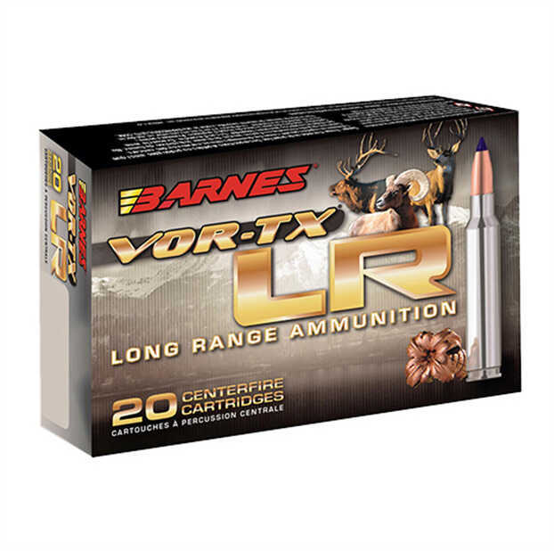 7mm Rem Ultra Mag 145 Grain LRX 20 Rounds Barnes Ammunition Remington Magnum