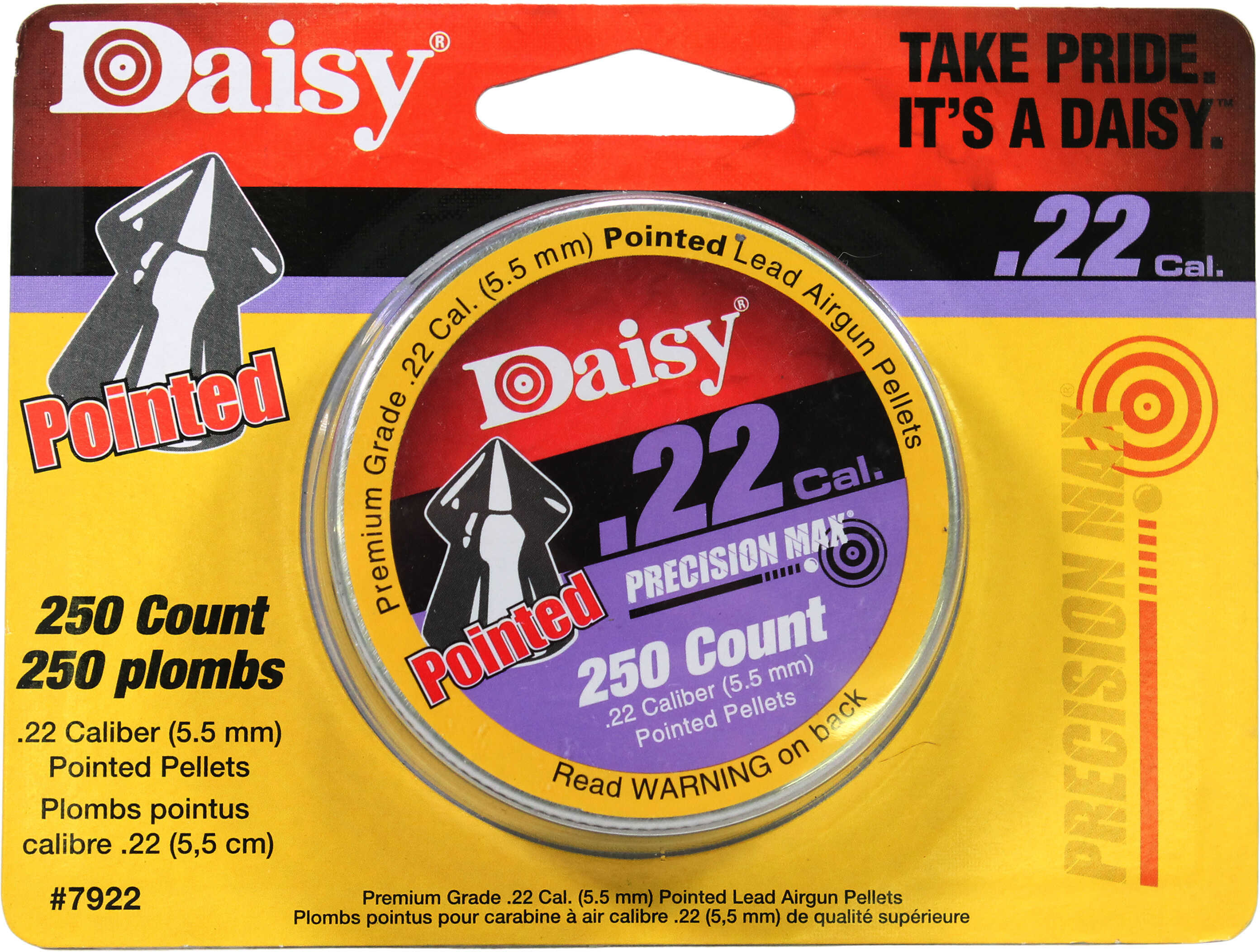 Daisy 997922-512 Pointed Pellet 22 250