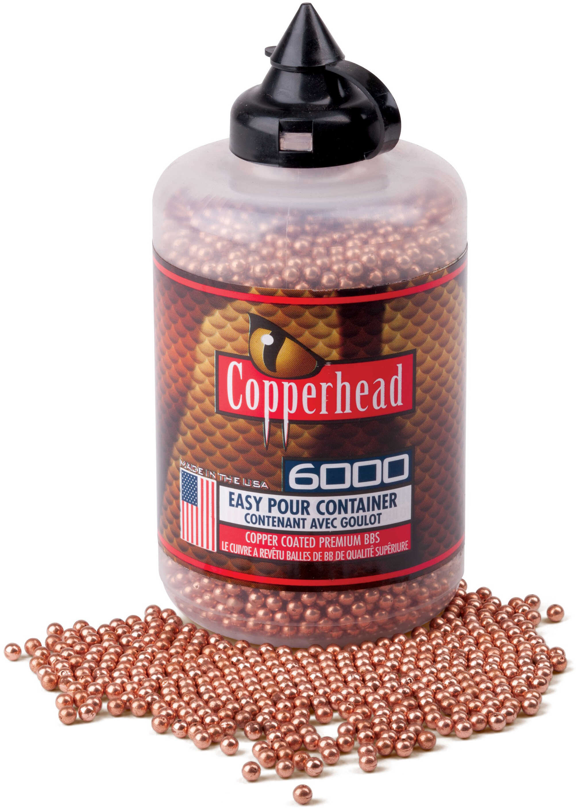 Crosman Copperhead BBs 6000 ct. Model: 767