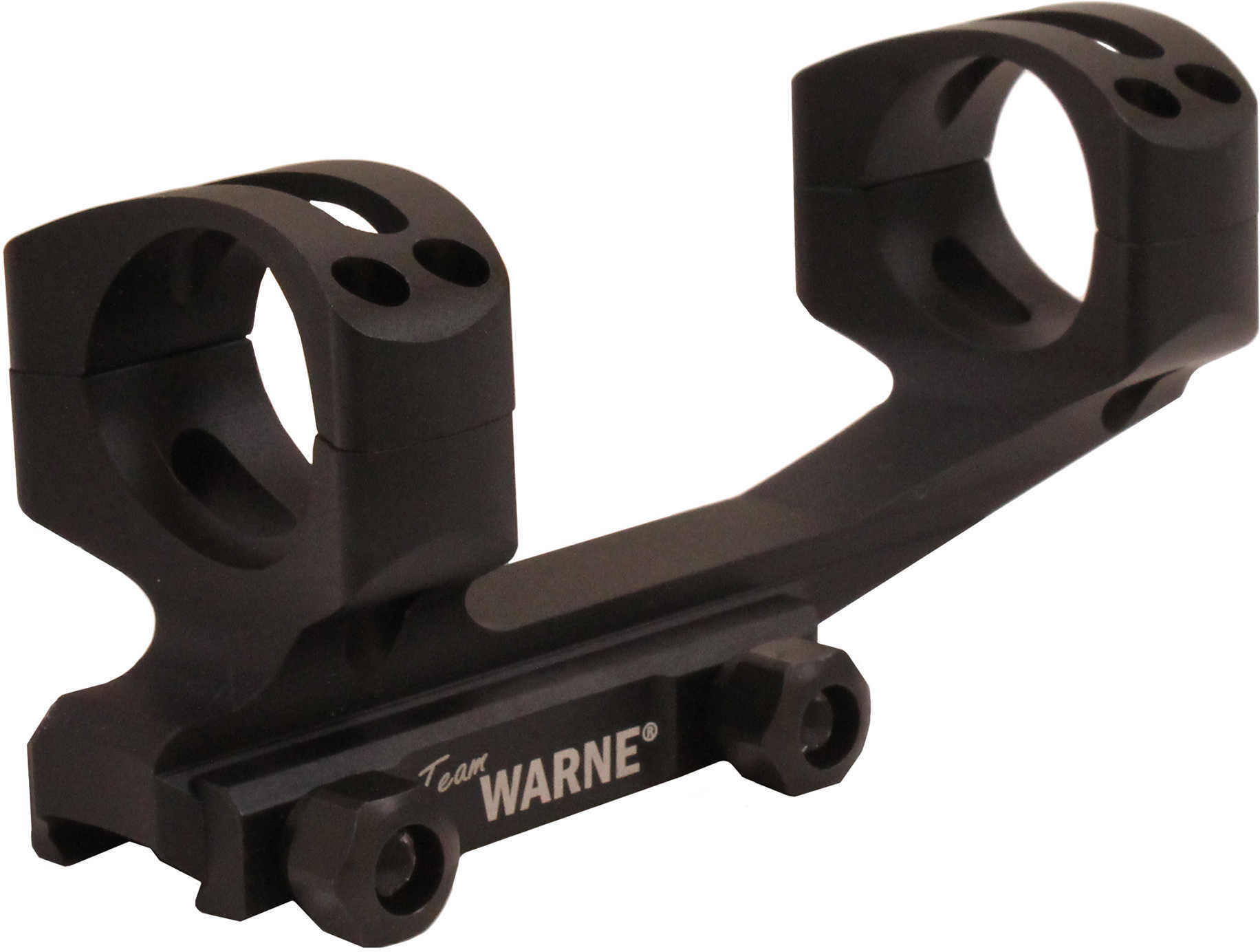 Warne Tactical Gen 2 X-SKEL Extended Cantilevered MSR Mount 30mm Black Zero MOA