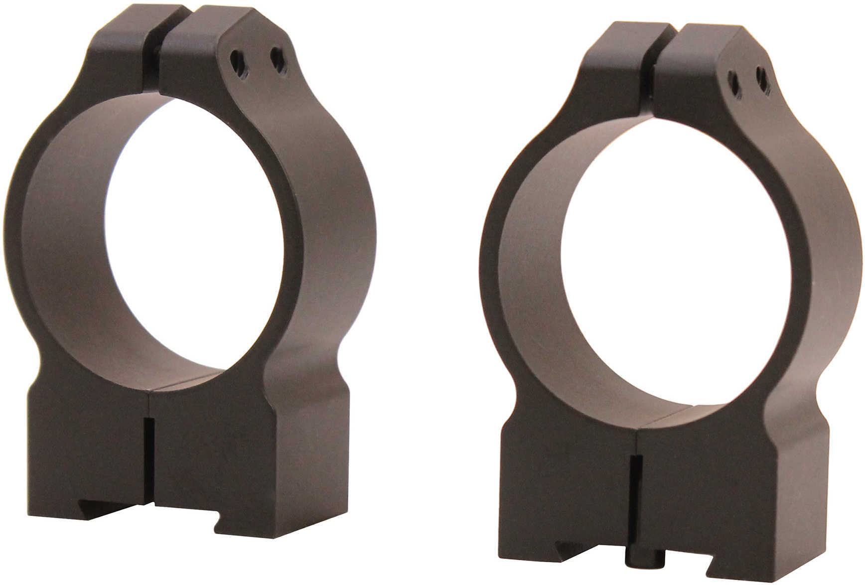 Warne 2-Piece Maxima Fixed Scope Ringmounts With Grooved Receiver - Tikka 30mm Medium Matte