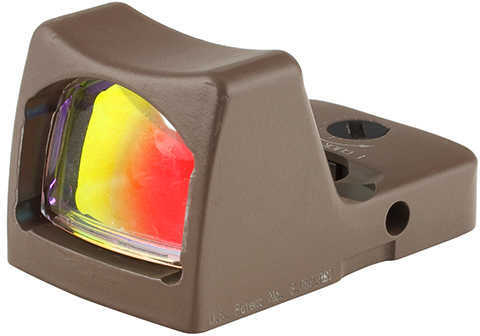 Trijicon 700624 RMR 1x 3.25 MOA Red Dot Flat Dark Earth Cerakote CR2032 Lithium (1)