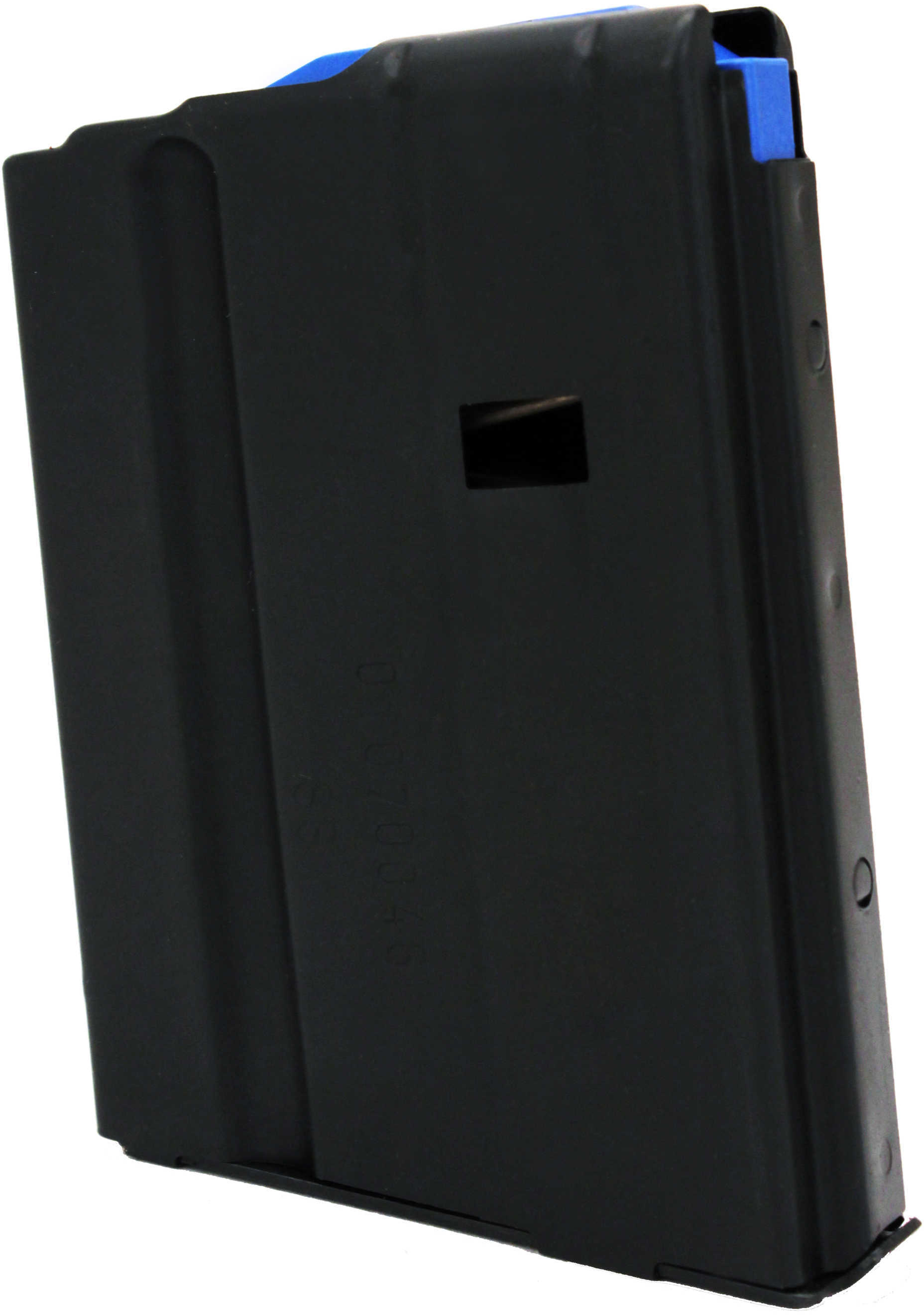 Cpd Mag AR 6.5GREN 10Rd Blk SS Blue Follower
