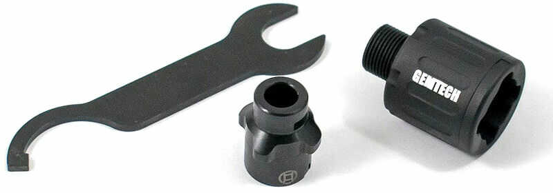 Gemtech 22 QDA Assembly Quick Attach/Detach Adapter 22LR Black Finish