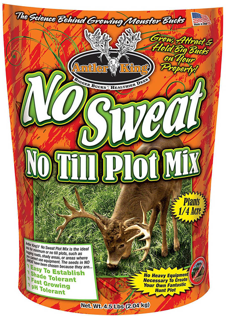 Antler King Food Plot Seed No- Sweat No-Till 1/4 Acre 4.5Lb
