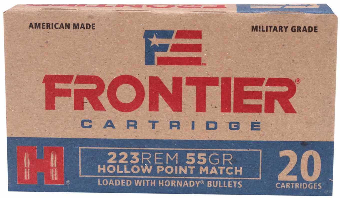 223 Rem 55 Grain Hollow Point 20 Rounds Hornady Ammunition 223 Remington