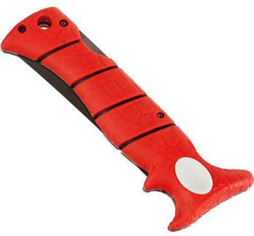 Bubba Blade 5" Lucky Lew Folding Fillet Knife Red